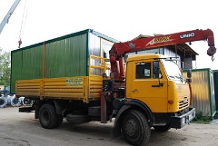 Перевозка строительной бытовки